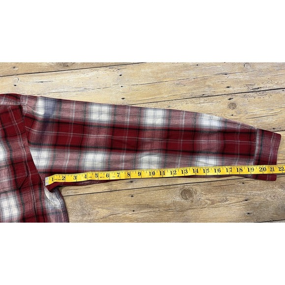 Carhartt Men's Red Plaid Relaxed Fit Flannel sz Small EUC - Picture 11 of 11